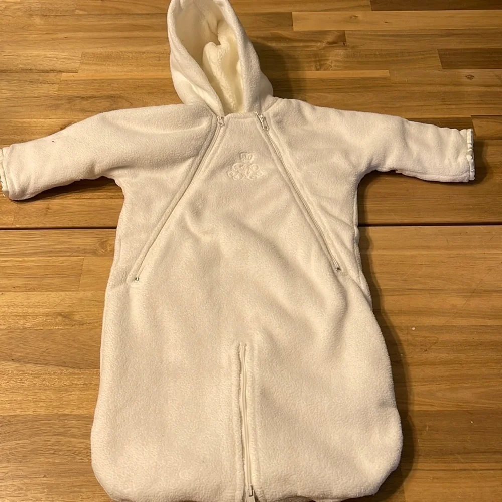 RALPH LAUREN fleece snowsuit